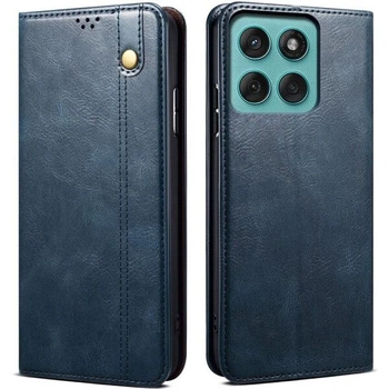 Чехол-книжка с кармашками UniCase Leather Wallet для Motorola Edge 60 / Edge 60 Fusion - Blue