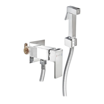 Змішувач для гігієнічного душу HAIBA KUBUS 002 (INNER) (Колір хром) (HB3950)