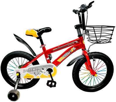 Дитячий велосипед X-Treme Freestyle 25.16-02 колеса 16" Червоний (BP144112)