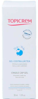 Żel dla dzieci Topicrem Baby Cradle Cap Care na łojotokowe zapalenie skóry 30 ml (3700281705294)