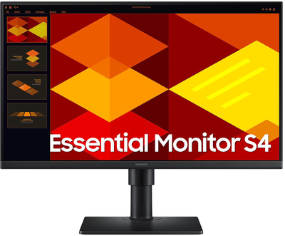 Монитор 24" Samsung Essential S4 S40GD FHD (LS24D402GAUXEN)
