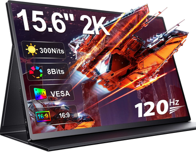 Монитор портативный 15.6" Uperfect M245T01 2K IPS 120 Гц