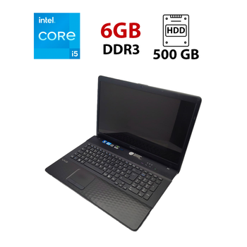 Ноутбук Sony VP173 / 17.3" (1600x900) TN / Intel Core i5-2430M (2 (4) ядра по 2.4 - 3.0 GHz) / 6 GB DDR3 / 500 GB HDD / Intel HD Graphics 3000 / WebCam б/у