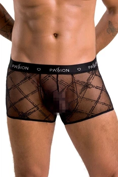 Чоловічі труси боксери Passion 032 Short James Чорні L/XL