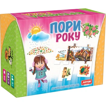 Развивающая игра "Времена года" Ост.0567NEW