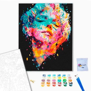 Картина по номерам "Мэрилин Монро арт" 40*50 см 10015-AC