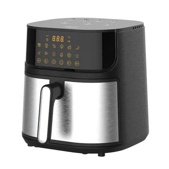 Аерофритюрниця Sokany SK-10048 аерогриль 1800 Вт, мультипіч 7 л, 80–200°C, Чорний