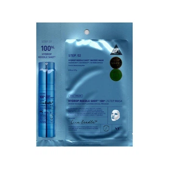 Двоетапна тканинна маска з мікроголками VT Cosmetics Hydrop Reedle Shot 100hL 2 Step Mask 1 шт