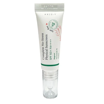 Солнцезащитный крем AXIS-Y Complete No-Stress Physical Sunscreen миниатюра 10 мл