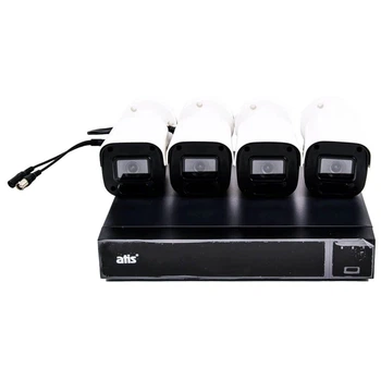 Комплект відеоспостереження на 4 камери ATIS kit 4 ext
