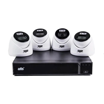 Комплект відеоспостереження на 4 камери ATIS kit 4 int