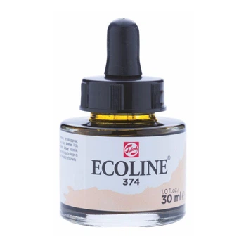 Фарба акварельна рідка Ecoline (374) рожево-бежева 30 мл Royal Talens, 11253741