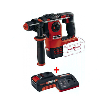 Мощный бочковый перфоратор Einhell HEROCCO-Solo New: 18V (акум 2.5 ампера и зарядка)