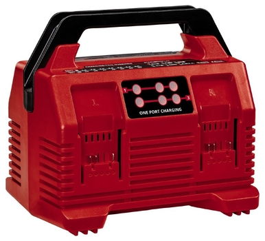 Мощное зарядное устройство для 4-х аккумуляторов Einhell 2x2 Power X-Quattrocharger 4А