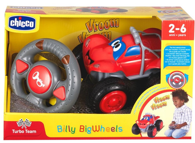 Машинка на радіокеруванні Chicco Turbo Team BILLY Червона (8003670912484)