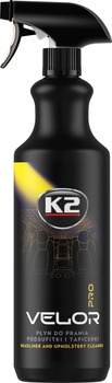 Засіб для очищення тканинної оббивки та стелі K2 Velor Pro 1 л (5906534019677)