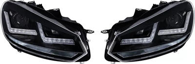 Reflektory OSRAM LEDriving XENTRAC Golf VI Black (4052899982123)