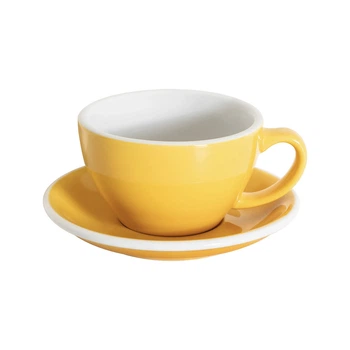 Чашка с блюдцем Loveramics EGG 300мл Yellow