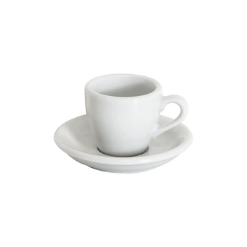 Чашка с блюдцем Loveramics EGG 80мл White