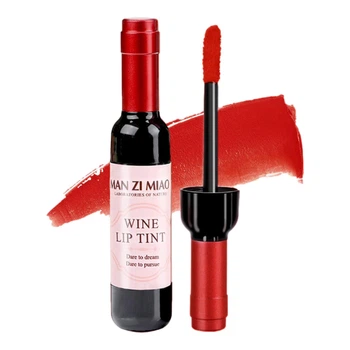 Матовый водостойкий тинт для губ MAN ZI MIAO Passion Red RD01