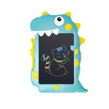 Детский графический планшет для рисования Kids Pad 9'' Color Dinosaur Blue (2000985000505)