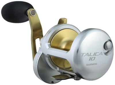 Катушка Shimano Talica морская для троллинга и вертикальной рыбалки Hagane Body S Compact