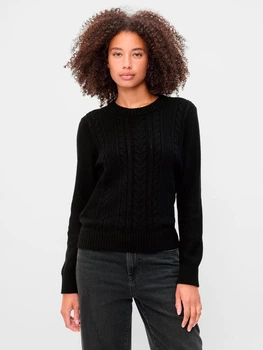 Свитшот женский GAP M, Black (Черный) 500122697688