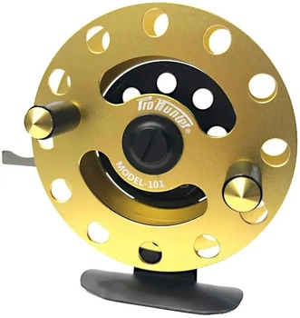 Катушка Prohunter Ice Fishing 75 mm Gold