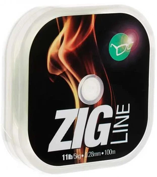 Волосінь Korda Zig Line 100m 0.25mm 9lb