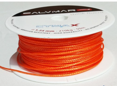 Лінь Salvimar для арбалетов SPLINE IN CLIMAX - ø1,25mm - 210 кг- 50 m помаранчевий (400317)