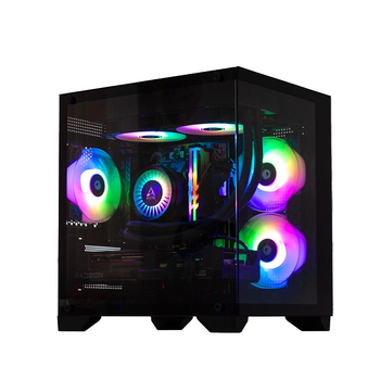 Компьютер GTL Gaming 75R78BR (R5-7500F / B650 / 32G DDR5 / RX 7800XT-16 / 2TB / mATX / 700W / WiFI / No OS) (GTLAGB753A78P2M7_B6R) Black RGB