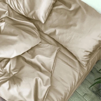 Простынь MirSon Satin Light Pro 10-016 Creamy 220x240 см (2200010176476)