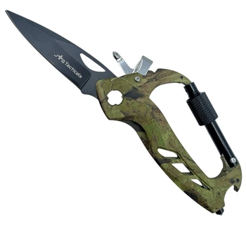 Мультитул JB Tactical 6в1 карабин Multitool Camo (Takctik-1771M-T)