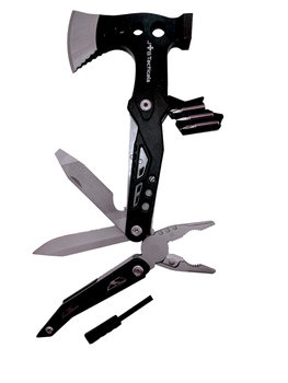 Мультитул JB Tactical 17в1 з сокирою Multitool (M-T)