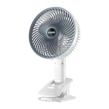 Вентилятор Desktop Fan Multi-function, Білий – акумуляторний з прищіпкою (VS7007173)
