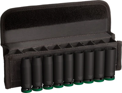 Zestaw udarowych nasadek głębokich Bosch PRO 9 szt. 1/2" (2608003039)