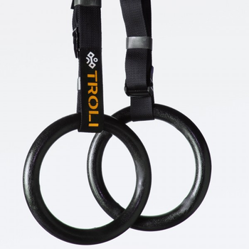 Пластикові гімнастичні кільця Troli ABS Rings Slings 4,5 метра х 25мм