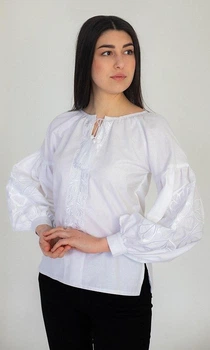 Вишиванка жіноча vishivano4ka 2901 54 біла