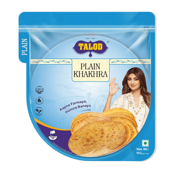 Хахра класична Plain Khakhra 180г Talod 8906127700637