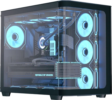 Корпус AeroCool P500C-G-BK-v1 Black (ACCM-PN01043.11)