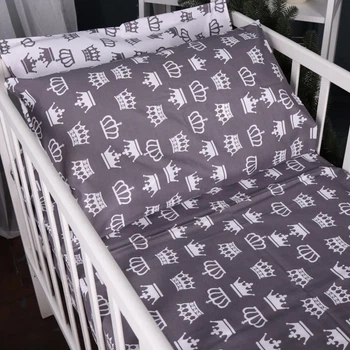 Простынь на резинке MirSon Бязь Kids Time 17-0675 Queen of Now 60х120x10 см (2200010187625)