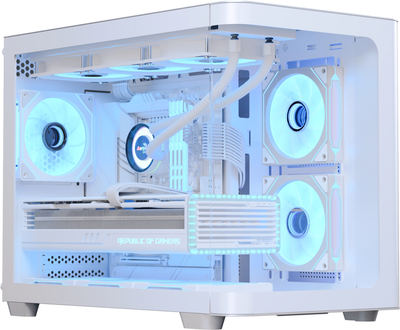 Корпус AeroCool P300C-G-WT-v1 White (ACCS-PN02033.21)