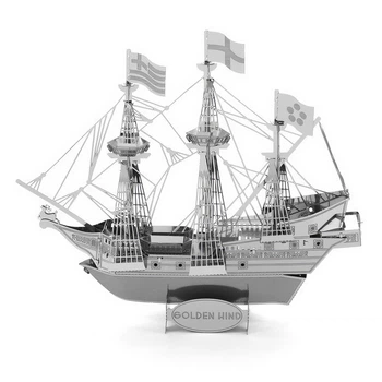 Конструктор металевий Metalhead корабель Golden Hind