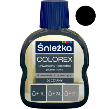 Колер Sniezka "COLOREX" черный 100 мл №90