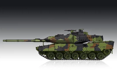 Збірна модель 1/72 Німецький танк Леопард 2A6EX Trumpeter 07192