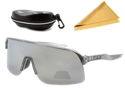 Окуляри антивідблиск поляізаційні Polarized Grey 99 для денного водіння з чохлом та серветкою для водія