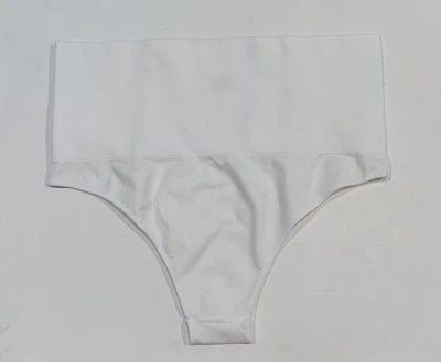 Безшовні моделюючі бразиліанки жіночі Giulia Brasilian Shapewear із мікрофібри SM колір білий