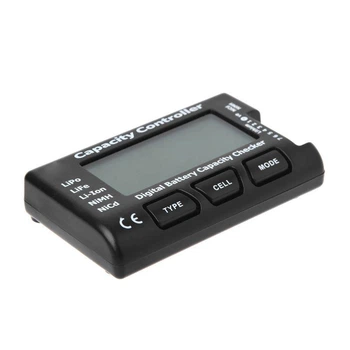 Цифровий вимірювач напруги та заряду CellMeter 7 (1–7S) з дисплеєм тестер для літієвих акумуляторів