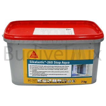 Гідроізоляція Sika Sikalastic-260 Stop Aqua 7 кг