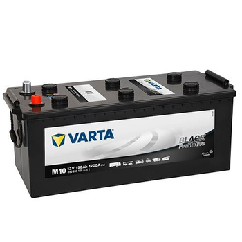 Акумулятор 190Ah-12v VARTA PM Black (M10) (513x223x223), полярність пряма (4), EN1200 Varta (690033120)